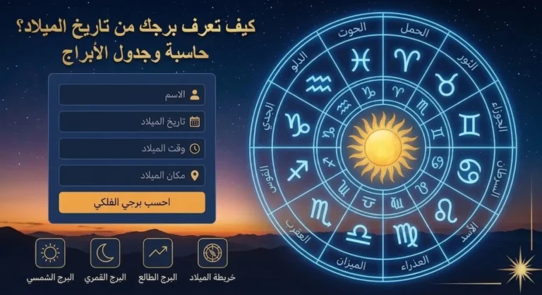 كيف تعرف برجك من تاريخ الميلاد