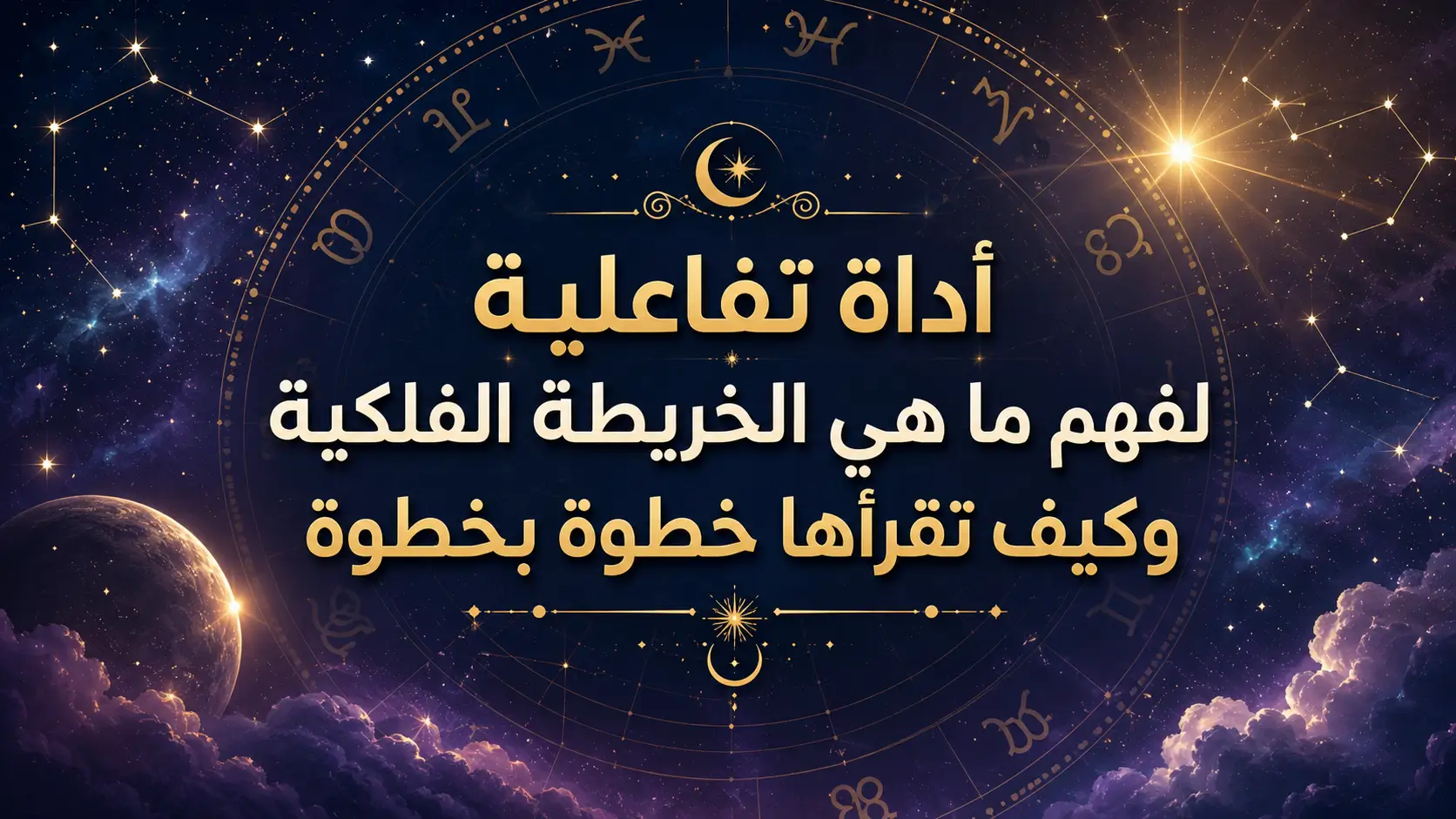 ما هي الخريطة الفلكية وكيف تقرأها