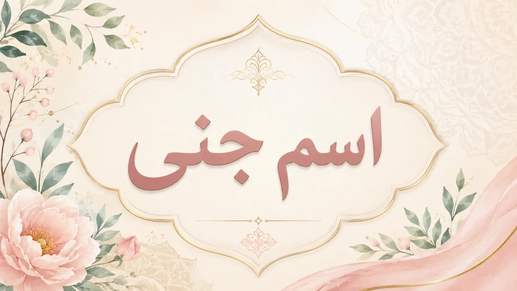 معنى اسم جنى