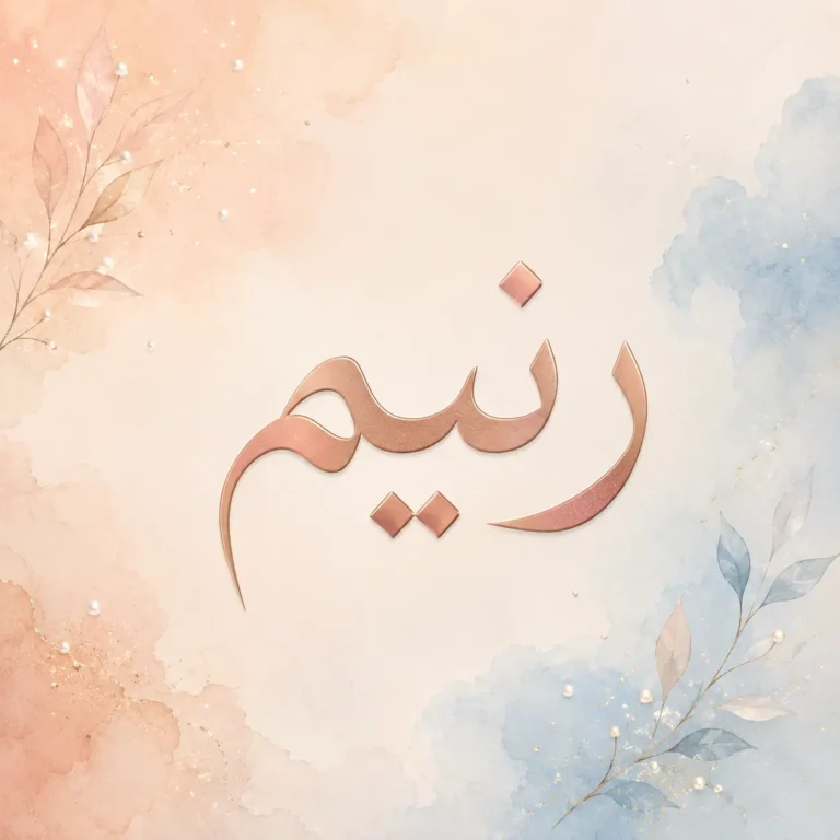معنى اسم رنيم