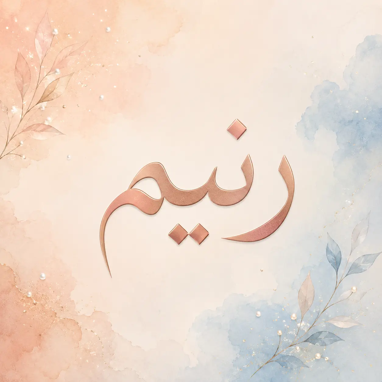 معنى اسم رنيم